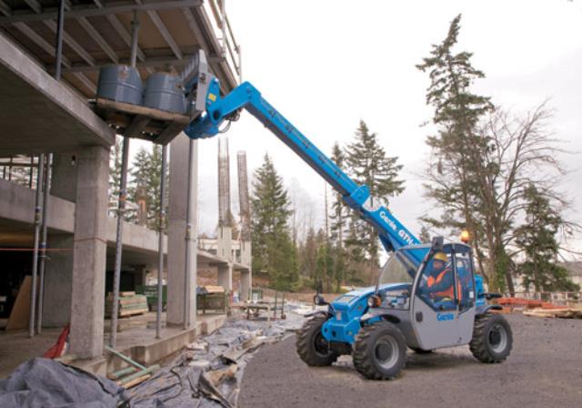 Rental store for forklift 5500 19 foot genie gth 5519e in Eastern Oregon