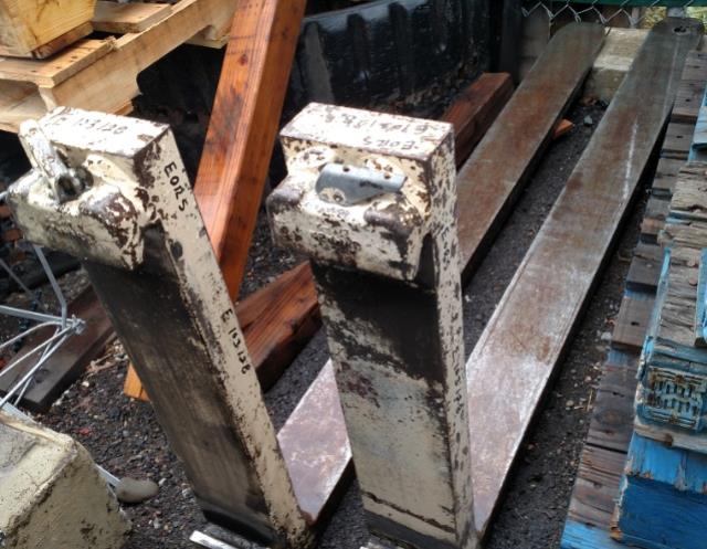 Rental store for forklift forks 5 foot x 4 75 inch set 1 ut30 in Eastern Oregon