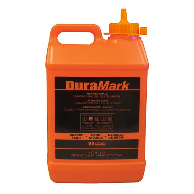 Used equipment sales duramark neon orange 5lb semi perm chalk in Eastern Oregon