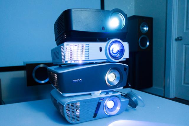 Where to find projector lcd w build in speakers in La Grande
