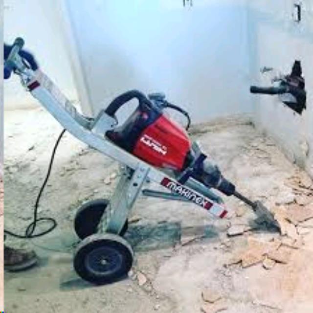 Rental store for jackhammer trolley hilti block in Eastern Oregon