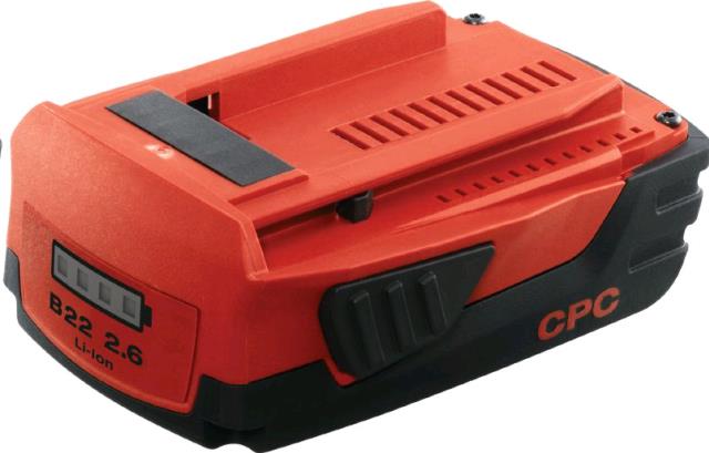 Used equipment sales battery hilti b22 2 6 compact 22v li ion in Eastern Oregon