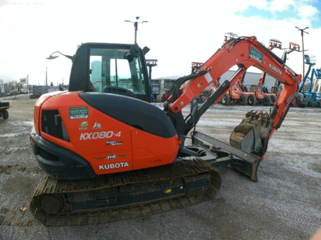 Rental store for excavator kubota kx080 4s34 in Eastern Oregon