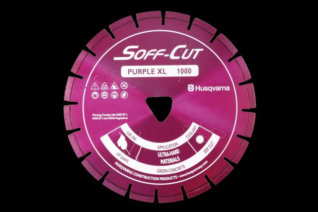 Used equipment sales soff cut 12 inch purple blade skid husqvarna in Eastern Oregon