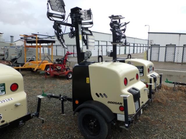 Rental store for light tower 4 lite doosan rl4 led in Eastern Oregon