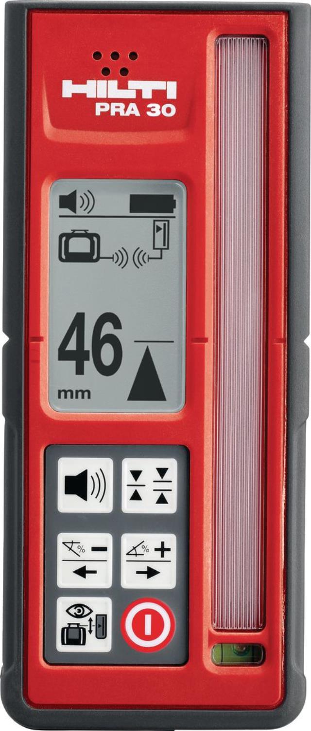 Used equipment sales hilti pra 30 remote control laser receiv in Eastern Oregon