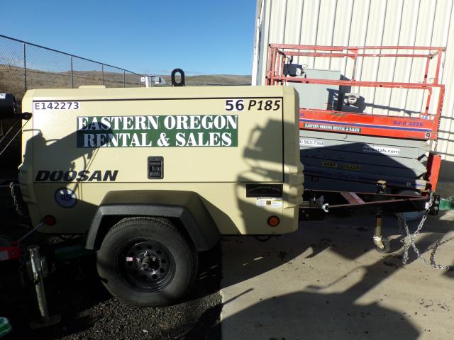 Rental store for compressor 185 cfm dsl 56 p185wdo t4f in Eastern Oregon