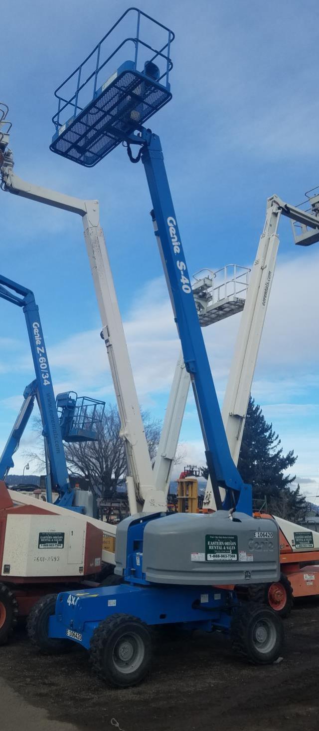 Rental store for work platform genie s40 in Eastern Oregon