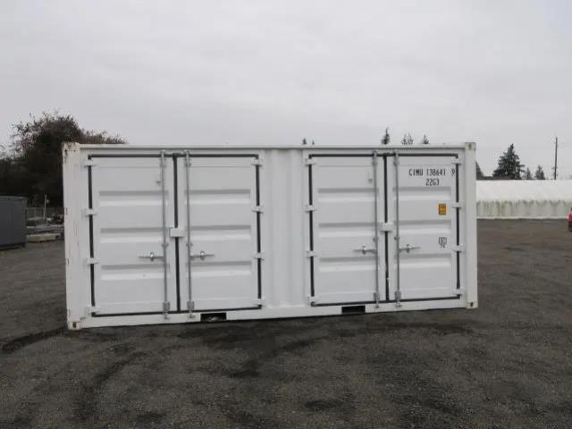 Used equipment sales conex container 8 foot x 20 foot double door in Eastern Oregon