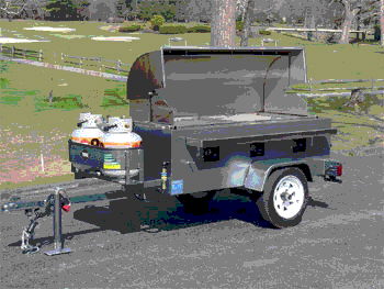 Rental store for bbq portable stainless towable in Eastern Oregon