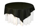 Rental store for tablecloth black 90 inch x 90 inch in Eastern Oregon