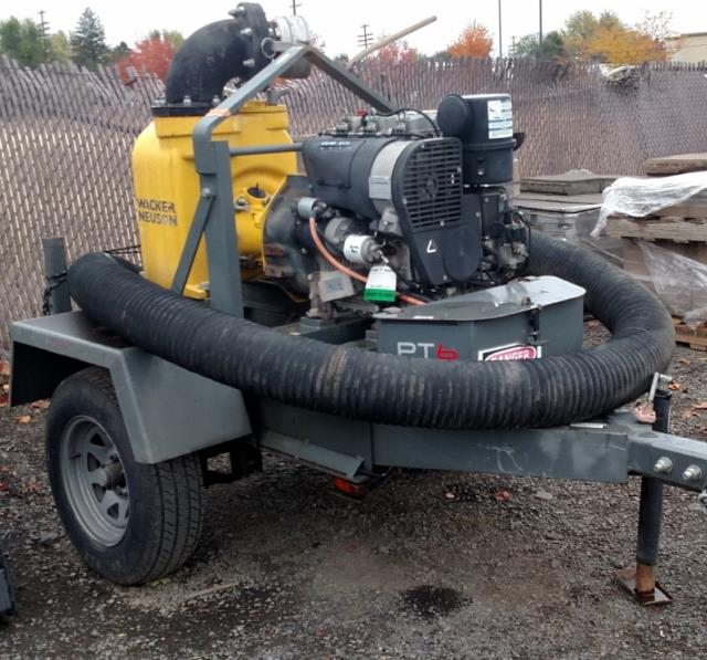 Rental store for pump trash 6 inch wacker trailer mounted in Eastern Oregon
