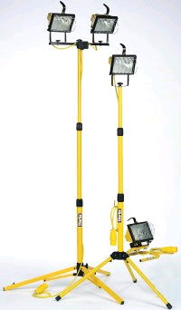 Rental store for light floor 500w stand yellow in Eastern Oregon