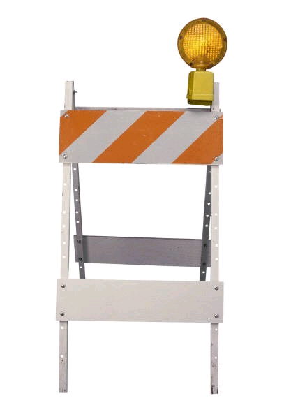 Rental store for barricade w flasher in Eastern Oregon