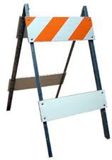 Rental store for barricade w out flasher in Eastern Oregon