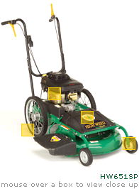 Rental store for mower 24 inch high weed billy goat in Eastern Oregon