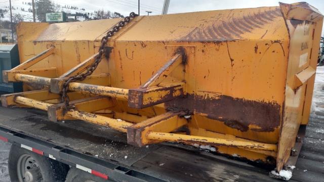 Rental store for loader backhoe snow pusher 9ft 4in in Eastern Oregon