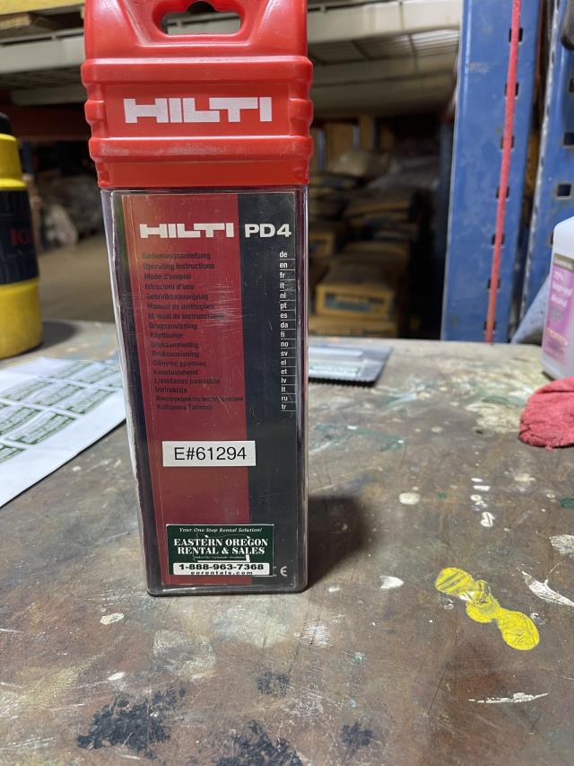 Rental store for hilti pd 4 laser range meter in Eastern Oregon