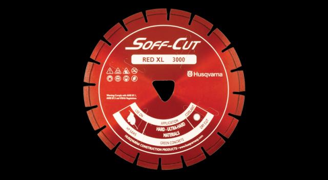 Used equipment sales soff cut 6 inch red blade skid husqvarna in Eastern Oregon