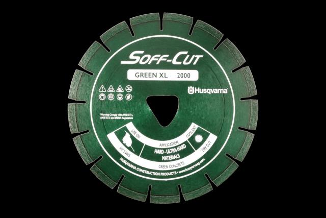 Used equipment sales soff cut 8 inch green blade skid husqvarna in Eastern Oregon