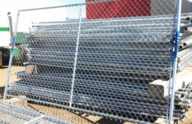 Rental store for fencing chain link panel 10 foot x 6 foot in Eastern Oregon