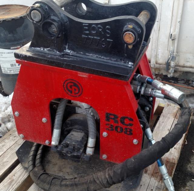 Rental store for loader backhoe compactor plate in Eastern Oregon