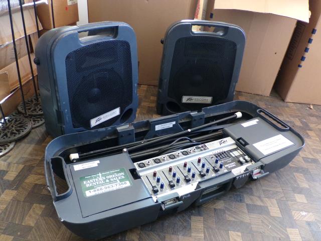 Rental store for pa system peavey escort 3000 1 in Eastern Oregon