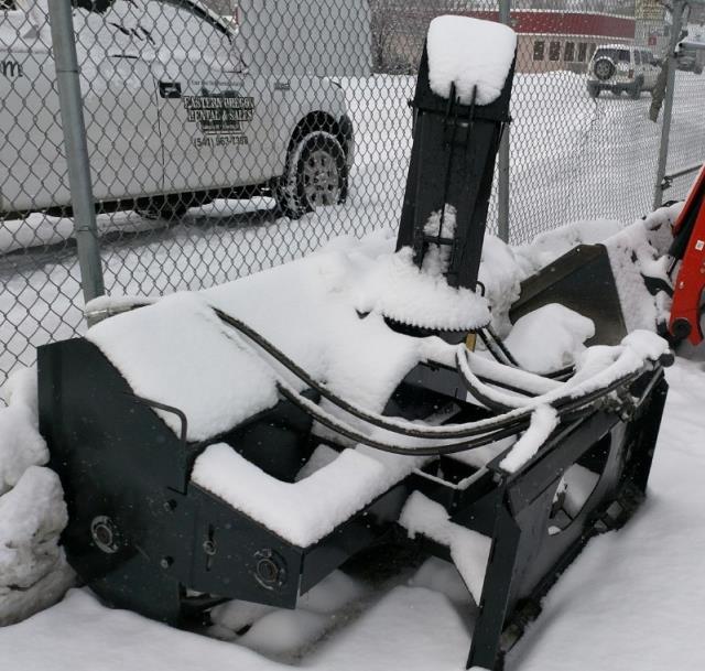 Rental store for skid steer x at snow blower 60 inch in Eastern Oregon