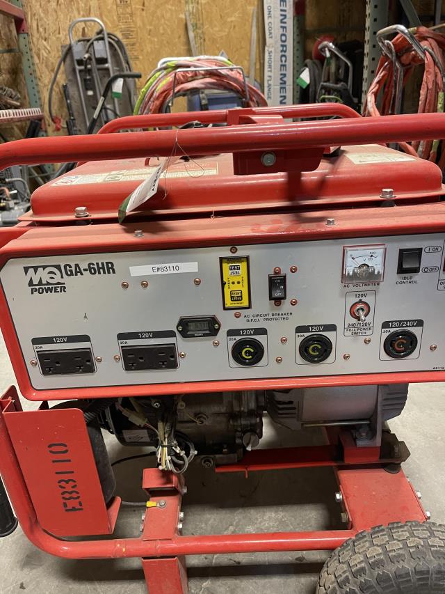 Rental store for generator gas 6000w mq 10 in Eastern Oregon