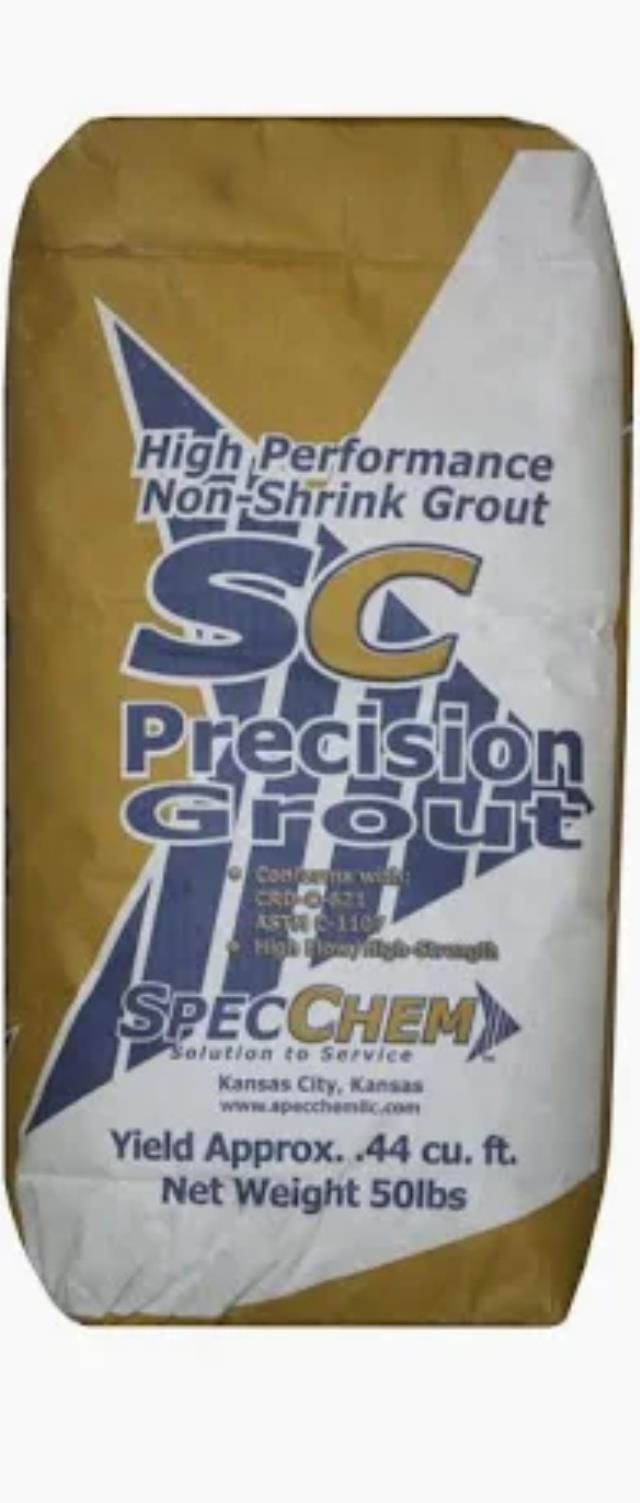 Used equipment sales sc precision grout 50lb in Eastern Oregon