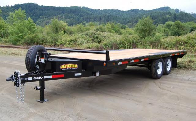 Rental store for trailer t 25x8 14k flat in Eastern Oregon