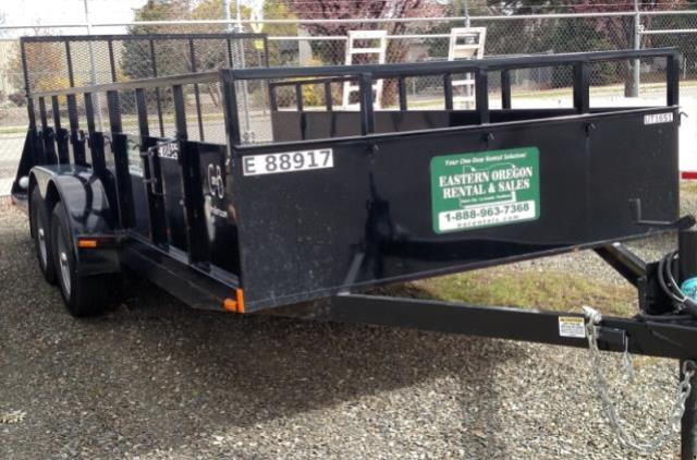 Rental store for trailer utility 16x7 in Eastern Oregon