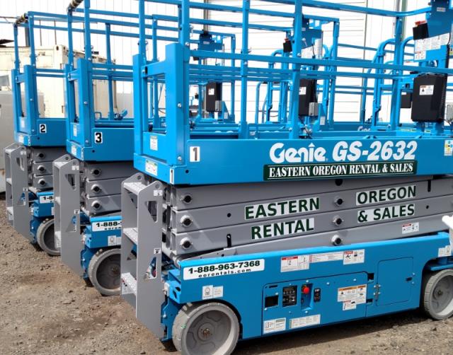 Scissor Lift Rentals in Baker City, Island City, and Pendleton