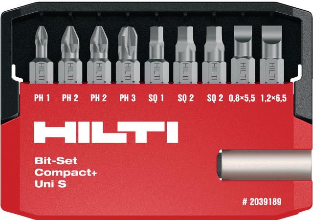Rental store for Bit Hilti S-BS Screwdriver Bit Set in Baker City OR