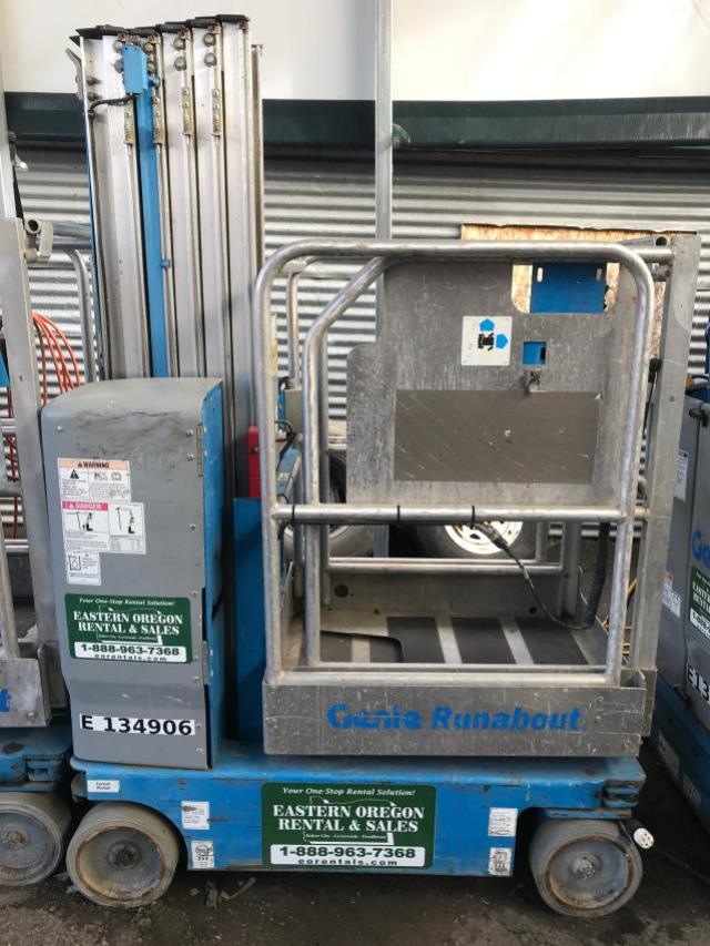 Rental store for Scissor Lift Genie GR-20 in Baker City OR