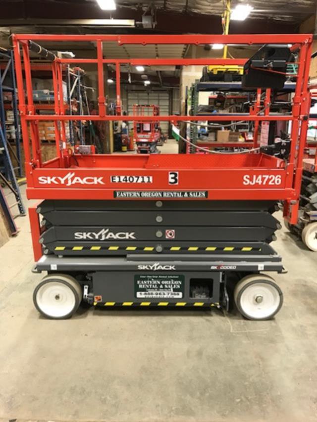 Rental store for Scissor Lift SkyJack 4726 in Baker City OR