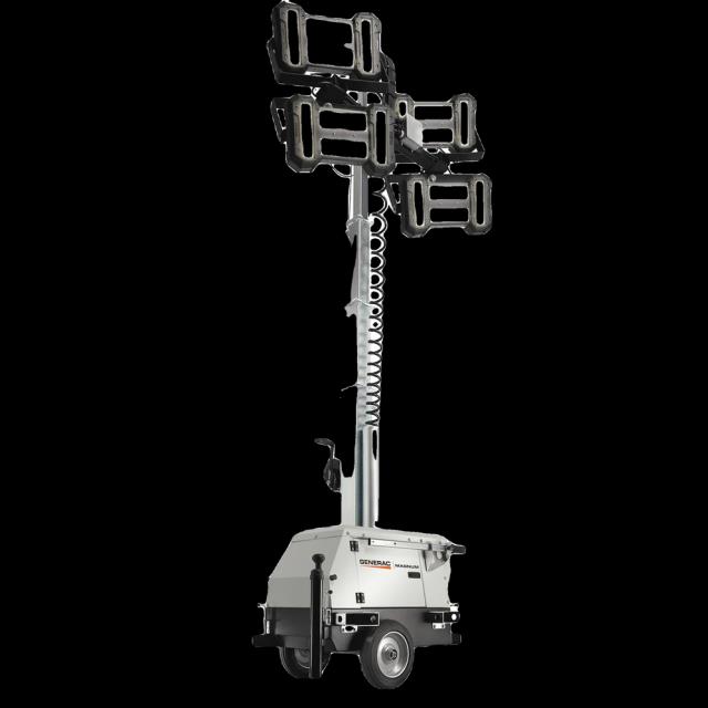 Rental store for Light Tower 4 light Generac 120V LED in Baker City OR