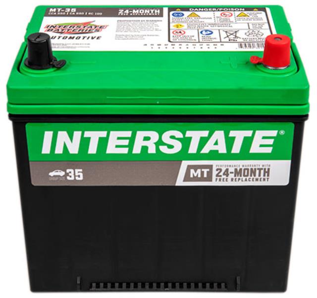 Rental store for Battery Interstate MT-35 12V in Baker City OR