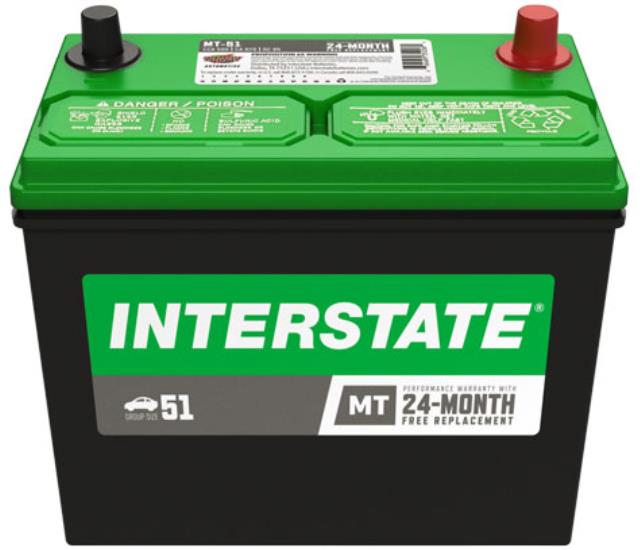 Rental store for Battery Interstate MT-51 12v in Baker City OR