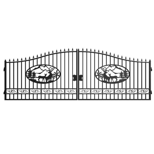 Rental store for Fence Steel Black Gate 16-20 Ft in Baker City OR
