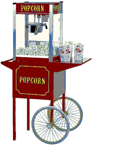 Rental store for Popcorn Machine Red Cart in Baker City OR