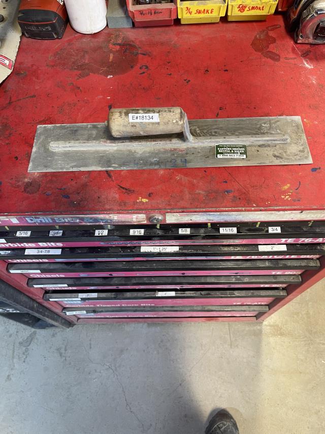 Rental store for Concrete Hand Trowel 18 in Baker City OR