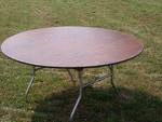 Rental store for Table Wood 60  Round in Baker City OR