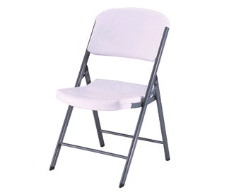 Rental store for Chair PVC White Heavy Duty in Baker City OR