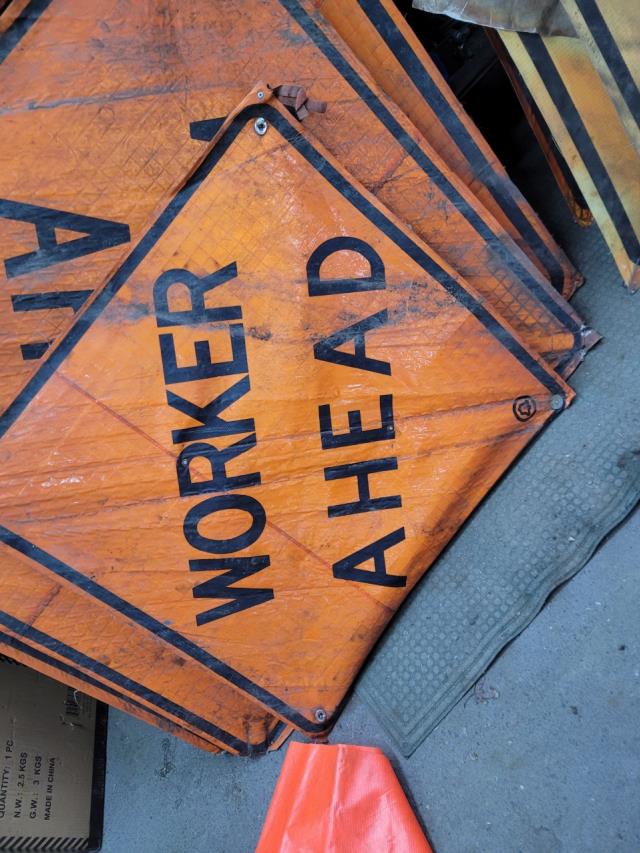 Rental store for Sign  Rollup Workers Ahead in Baker City OR