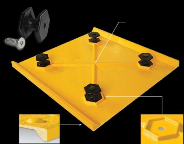Rental store for ADA Mat Access Tile 2  x 4  Yel Replace in Baker City OR