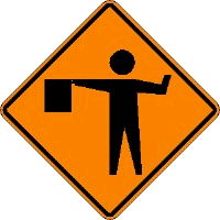 Rental store for Sign  Stop Slow Paddle 18  w  Handle in Baker City OR