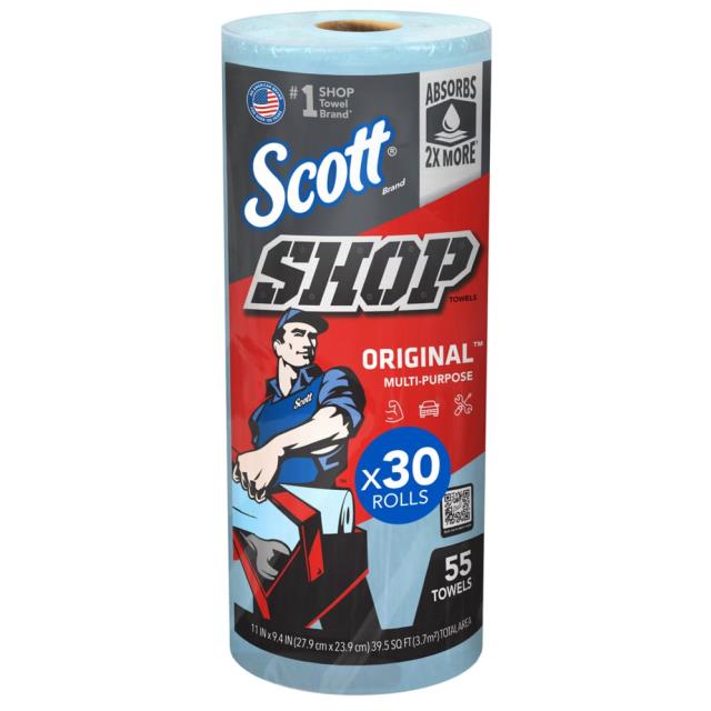 Rental store for Scott Blue Shop Towel Roll 55Sht 11x9.4 in Baker City OR