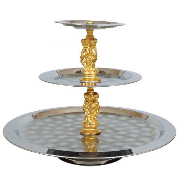 Rental store for Tray 3 Tier w  Gold Figurines in Baker City OR